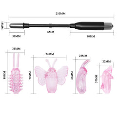 BAILE - WIZARD MAGIC WAND STIMULATOR WITH VIBRATION - 53Xshop