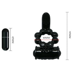 BAILE - SWEET RING RING WITH DOUBLE STIMULATOR - 53Xshop