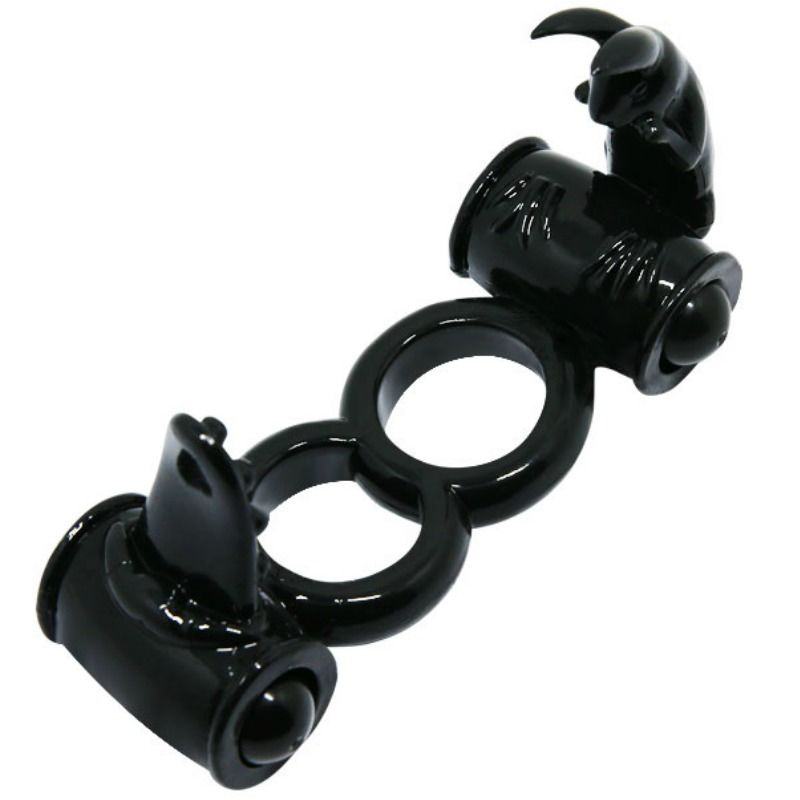 BAILE - SWEET RING DOUBLE RING WITH DOUBLE RABBIT - 53Xshop