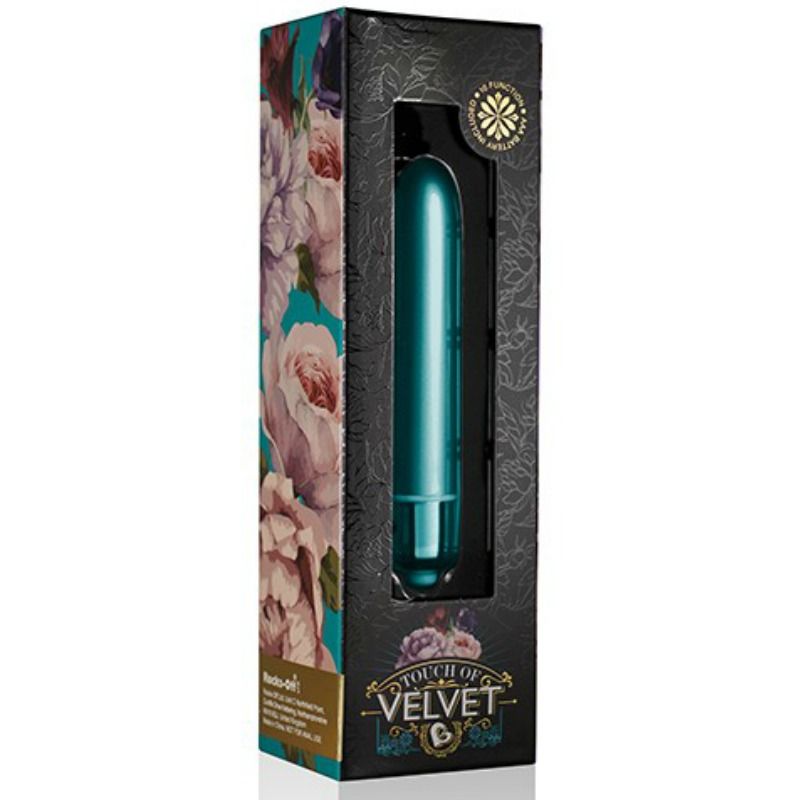 ROCKS-OFF - VIBRATING BULLET TOUCH OF VELVET PEACOCK PETALS - 53Xshop