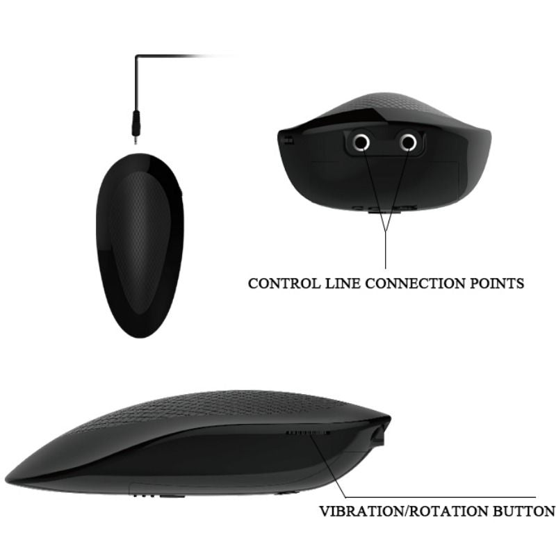 BAILE - OLIVER REALISTIC VIBRATOR WITH ROTATION FUNCTION - 53Xshop