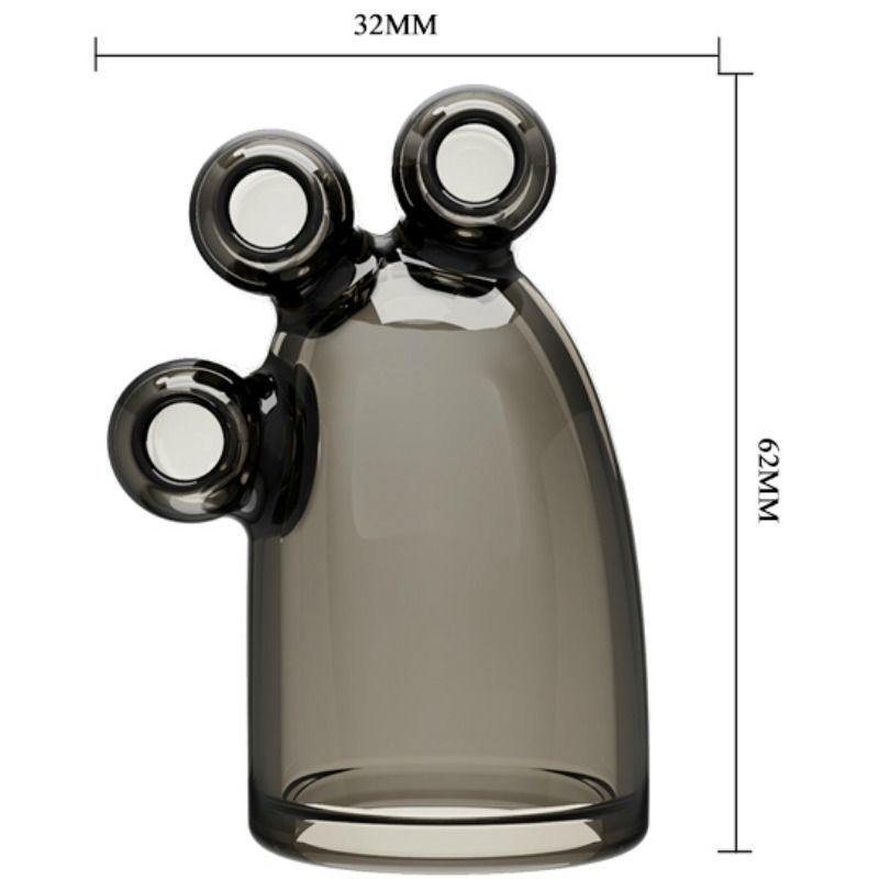 BAILE - VIBRATING COVER VIBRATING CRYSTAL CAP II - 53Xshop