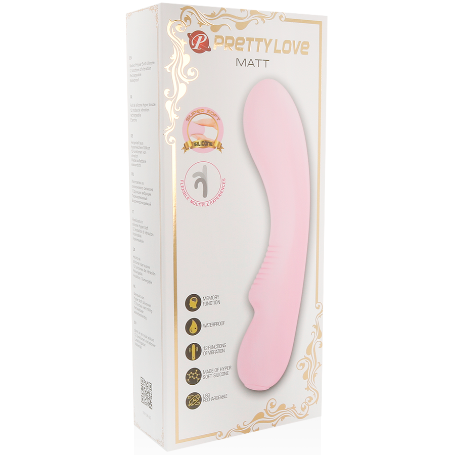PRETTY LOVE - SMART MATT RECHARGEABLE VIBRATOR - 53Xshop
