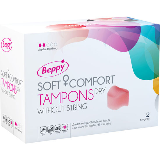 BEPPY - SOFT-COMFORT TAMPONS DRY 2 UNITS - 53Xshop
