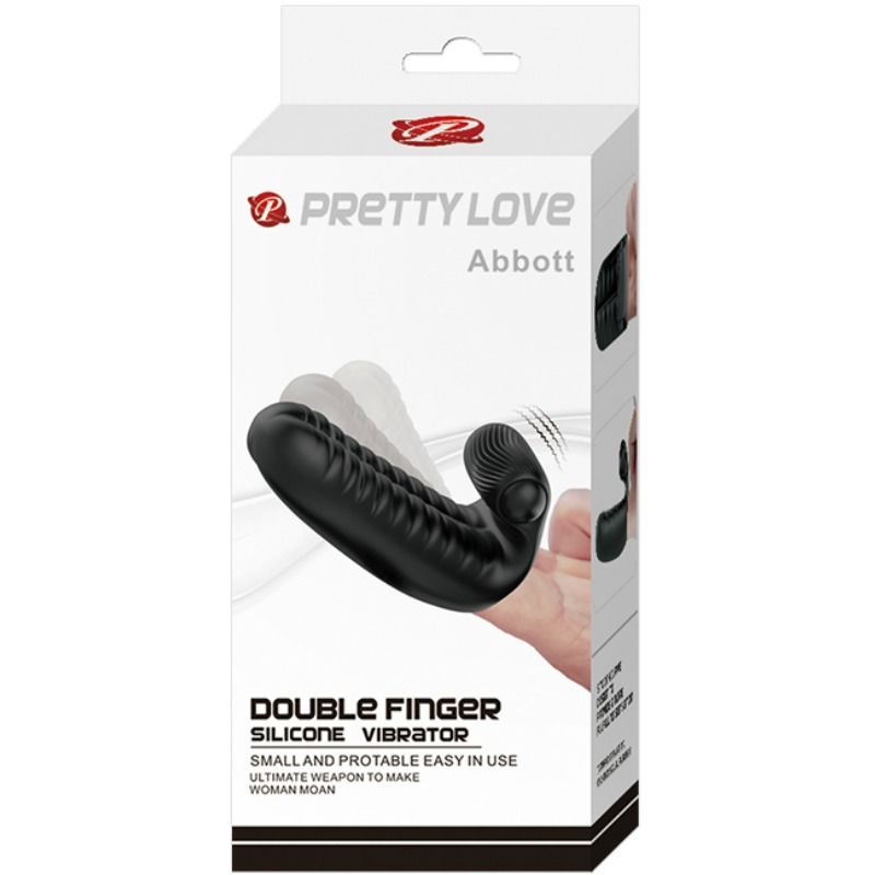 PRETTY LOVE - ABBOTT BLACK STIMULATOR THIMBLE - 53Xshop