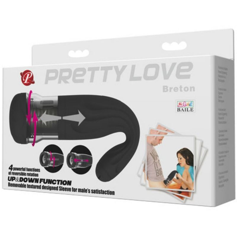 PRETTY LOVE - MALE BRETON MULTIFUNCTION MASTURBATOR - 53Xshop