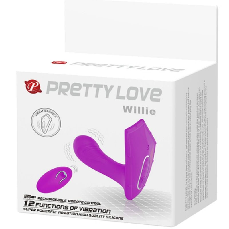 PRETTY LOVE - WILLIE REMOTE CONTROL STIMULATOR - 53Xshop