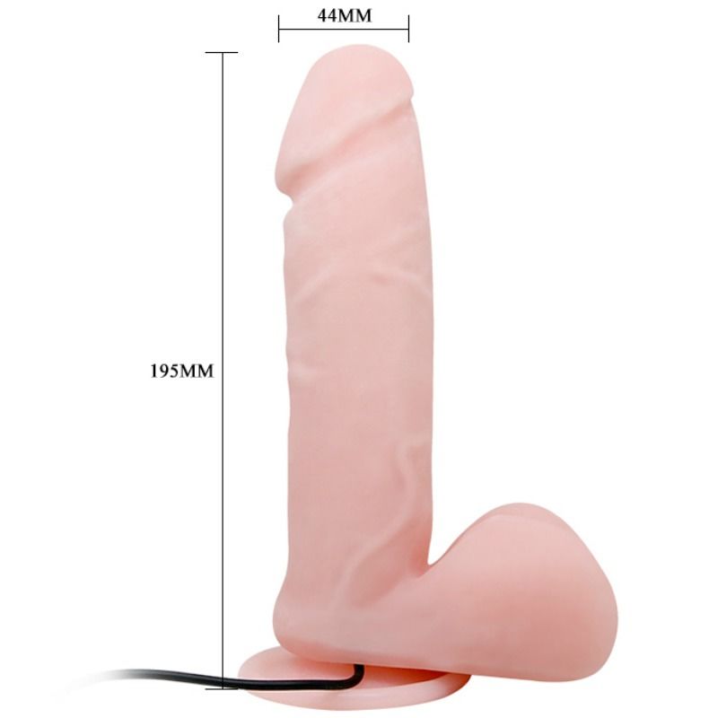 BAILE - OLIVER REALISTIC DILDO WITH VIBRATION - 53Xshop