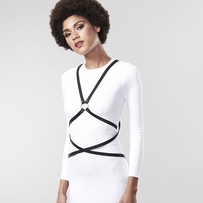 BIJOUX INDISCRETS MAZE - MULTI-WAY HARNESS BLACK - 53Xshop