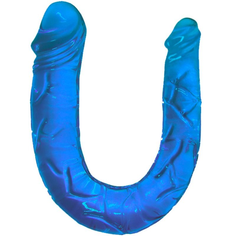 BAILE - DOUBLE DONG DOUBLE DILDO BLUE - 53Xshop