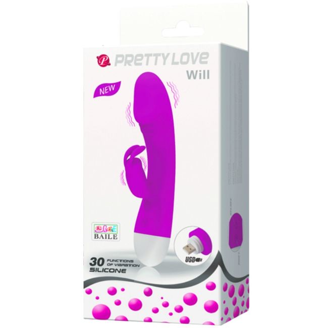 PRETTY LOVE - SMART WILL VIBRATOR 30 MODES - 53Xshop
