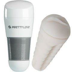 PRETTY LOVE - KITTY WHITE VAGINA MASTURBATOR - 53Xshop