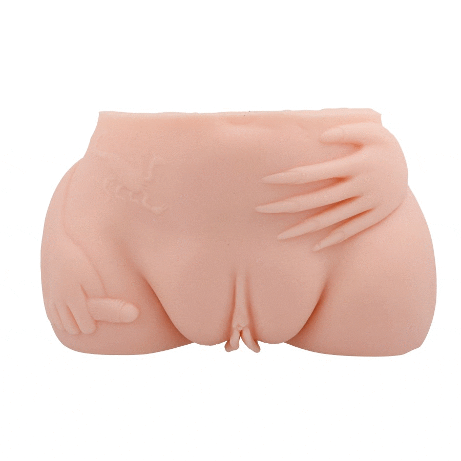 CRAZY BULL - REALISTIC VAGINA AND ANUS WITH VIBRATION - 53Xshop
