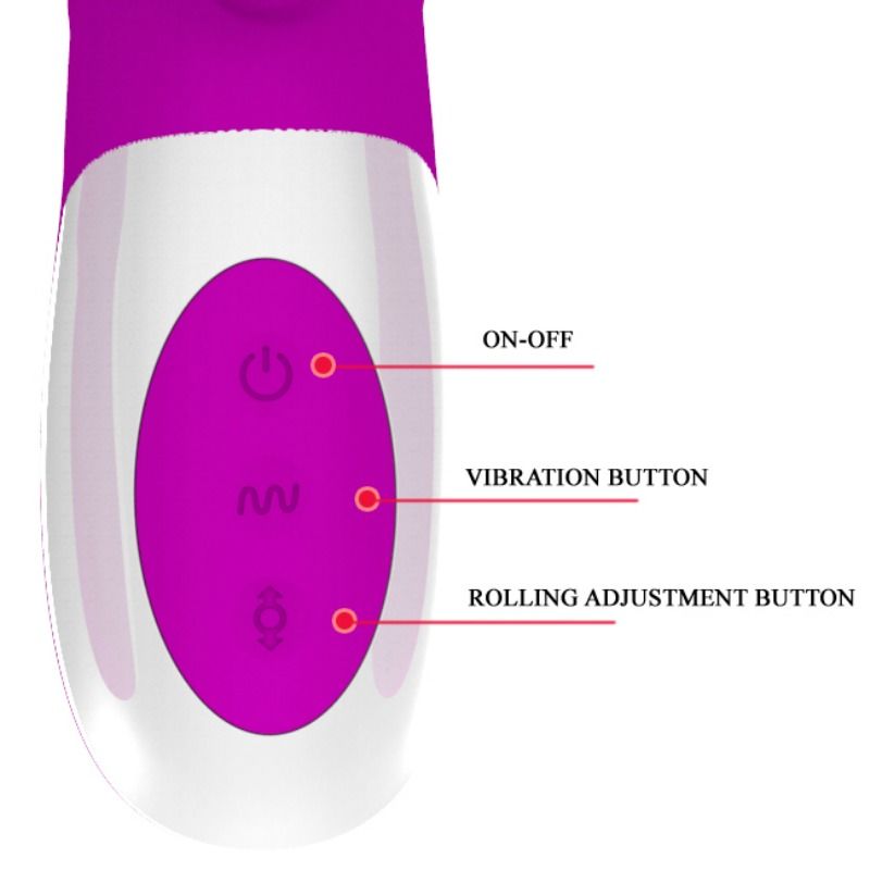 PRETTY LOVE - ADRIAN RECHARGEABLE MULTIFUNCTION - 53Xshop