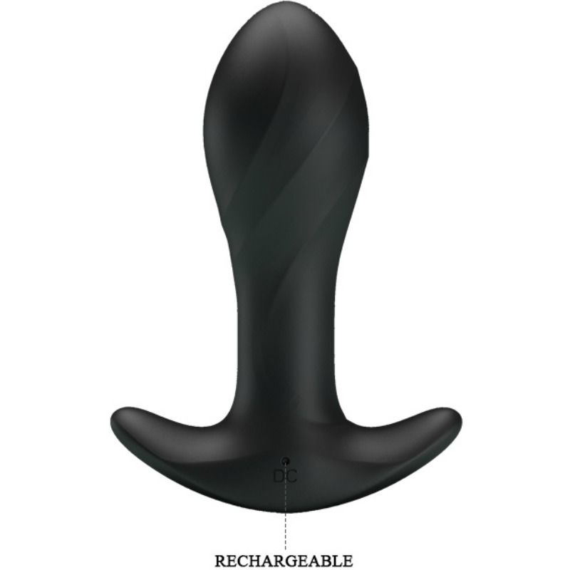 PRETTY LOVE - BLACK ANAL VIBRATOR - 53Xshop
