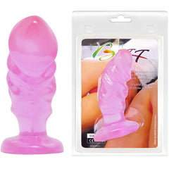 BAILE - UNISEX ANAL PLUG WITH PINK SUCTION CUP - 53Xshop