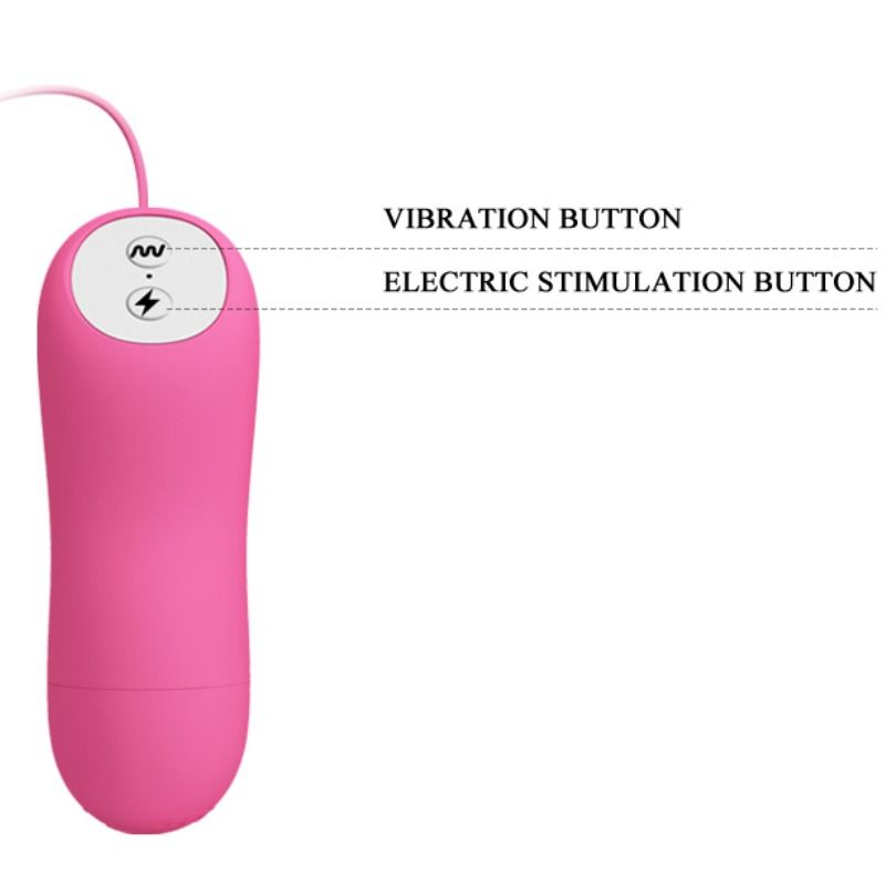 BAILE - ROMANTIC WAVE PIZZAS WITH VIBRATION AND FUCHSIA ELECTROSHOCK - 53Xshop