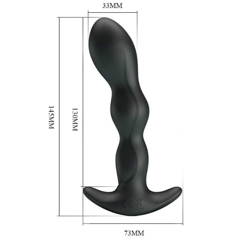PRETTY LOVE - ANAL MASSAGER 12 VIBRATION MODES - 53Xshop