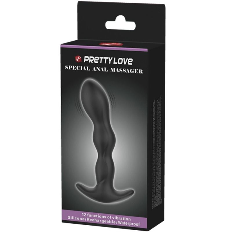 PRETTY LOVE - ANAL MASSAGER 12 VIBRATION MODES - 53Xshop