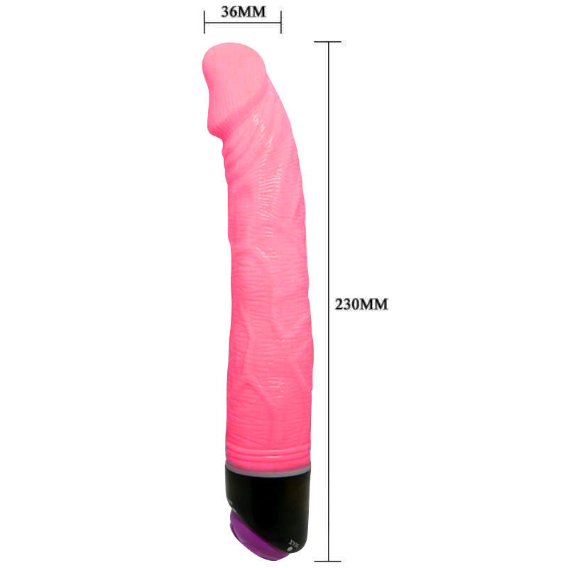 BAILE - ADOUR CLUB REALISTIC VIBRATOR 23 CM PINK - 53Xshop