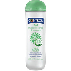CONTROL - WILD NATURE GEL MASAJE 3 EN 1 200 ML - 53Xshop