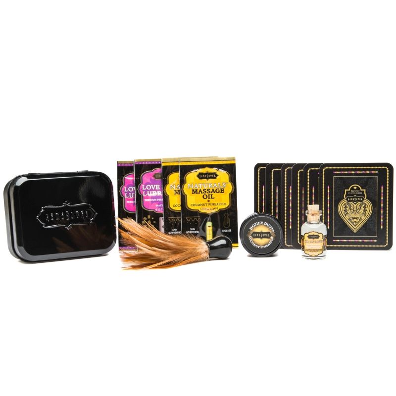 KAMASUTRA - WEEKENDER TIN KIT COCONUT AND PINEAPPLE - 53Xshop