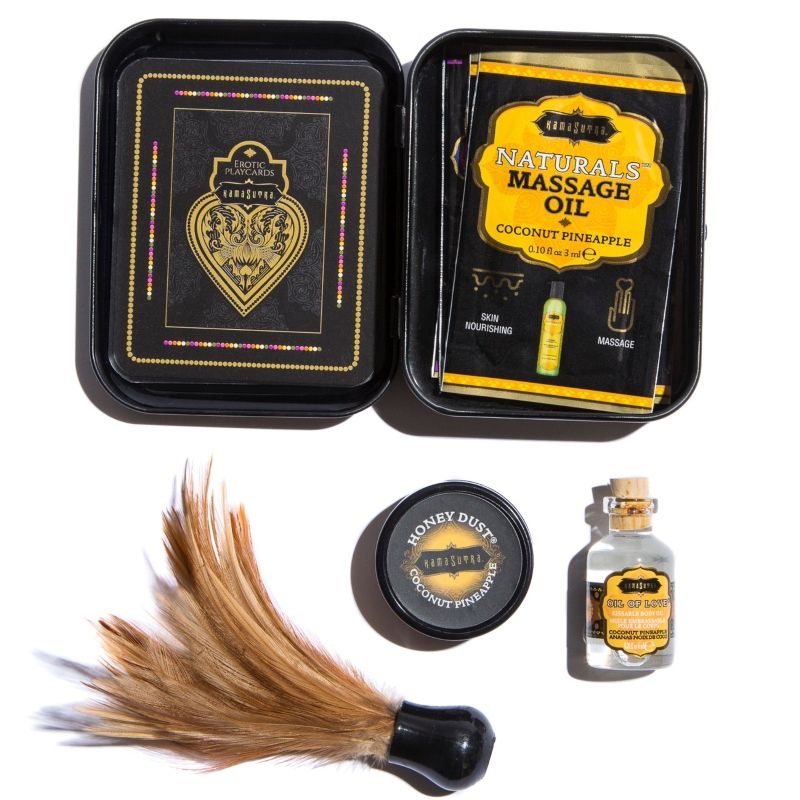 KAMASUTRA - WEEKENDER TIN KIT COCONUT AND PINEAPPLE - 53Xshop