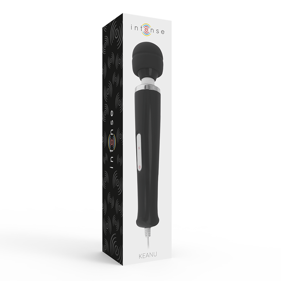 INTENSE - KEANU WAND BLACK MASSAGER - 53Xshop