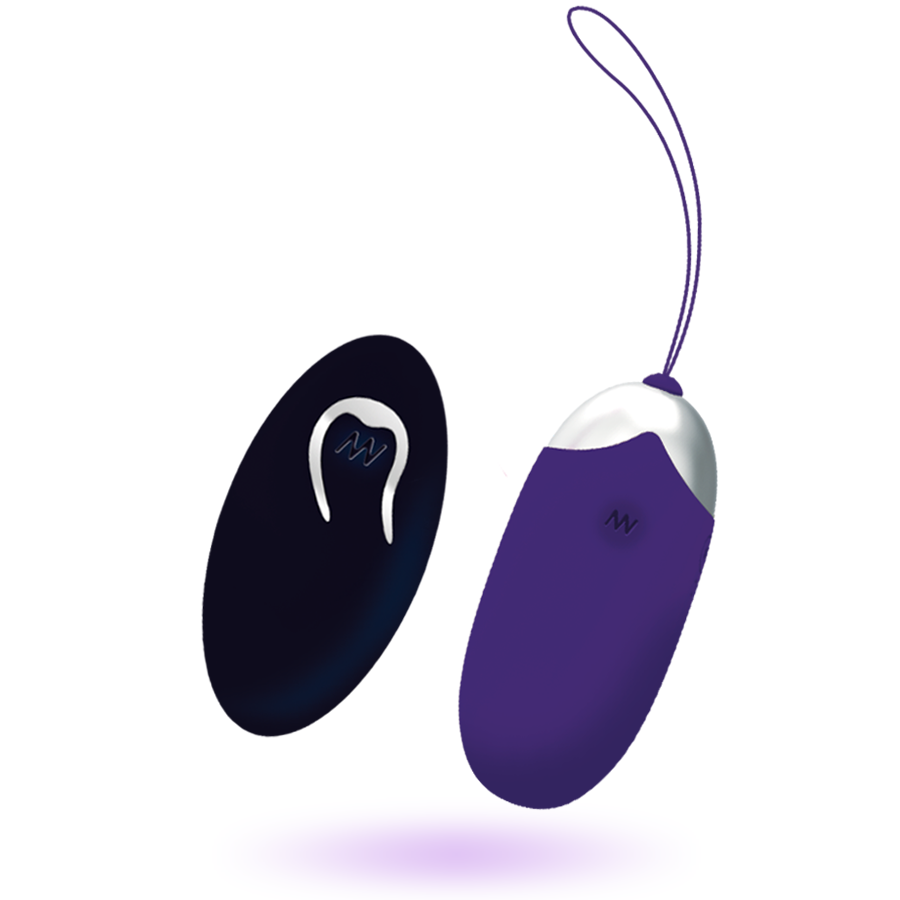 INTENSE - FLIPPY II VIBRATING EGG WITH REMOTE CONTROL PURPLE - 53Xshop
