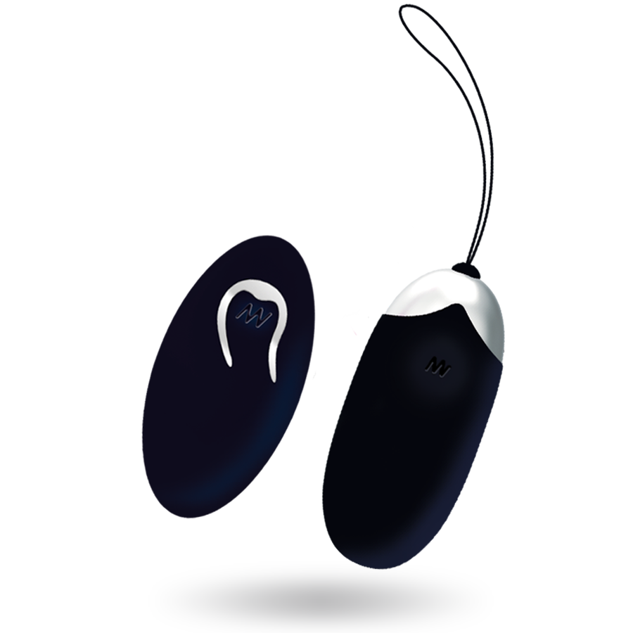 INTENSE - FLIPPY II VIBRATING EGG WITH REMOTE CONTROL BLACK - 53Xshop