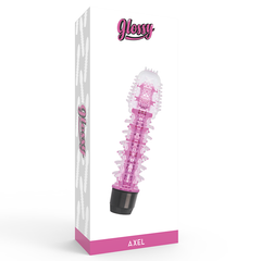 GLOSSY - AXEL VIBRATOR PINK - 53Xshop