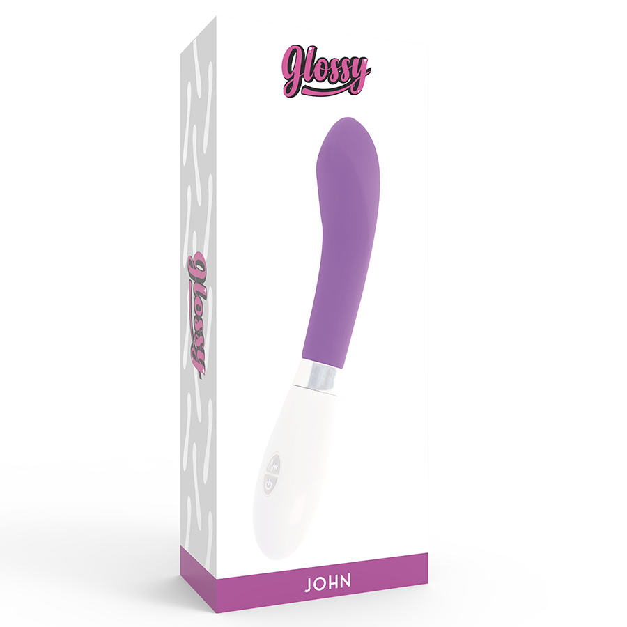 GLOSSY - JOHN VIBRATOR PURPLE - 53Xshop