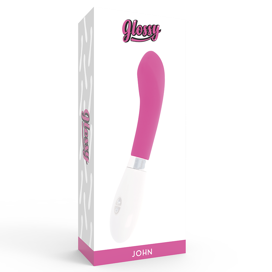 GLOSSY - JOHN VIBRATOR PINK - 53Xshop