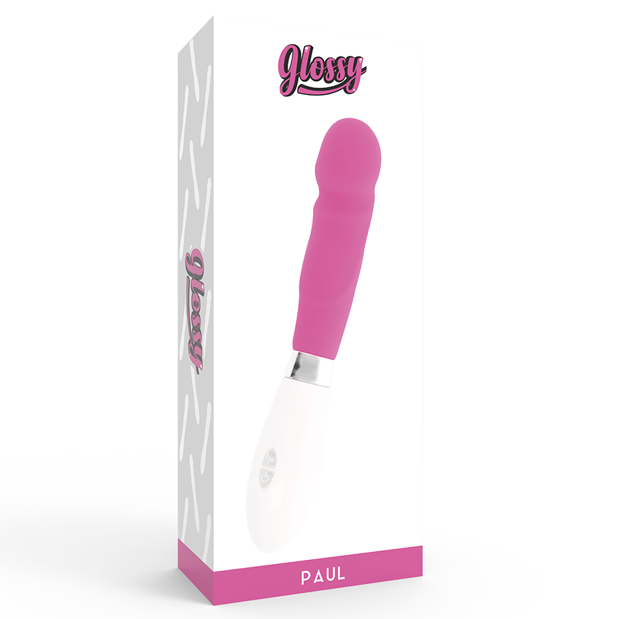 GLOSSY - PAUL VIBRATOR PINK - 53Xshop