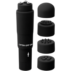 GLOSSY - KURT POCKET MASSAGER BLACK - 53Xshop