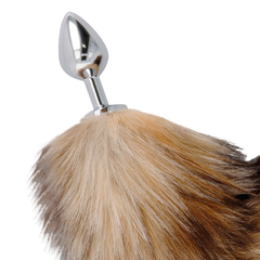 DARKNESS - TAIL BUTT PLUG SILVER - 53Xshop