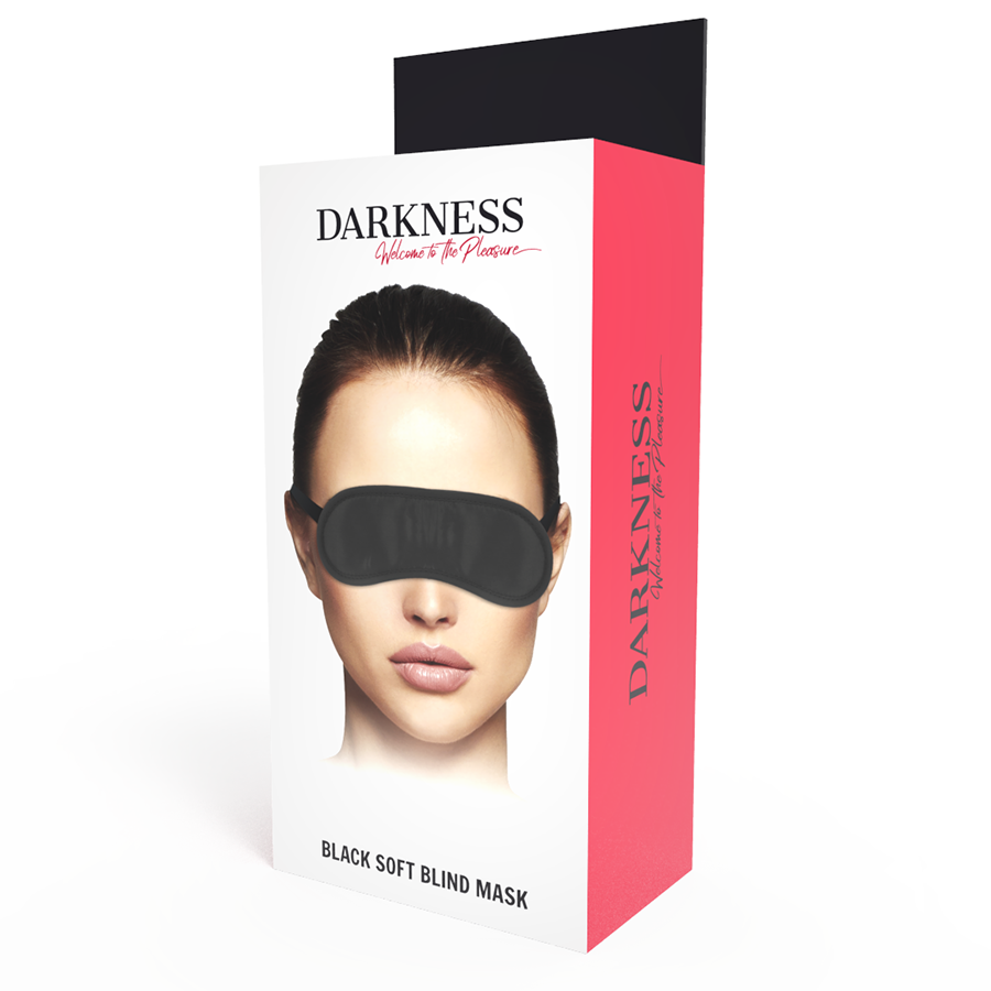 DARKNESS - STRAIGHT BLACK MASK - 53Xshop