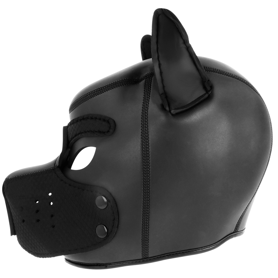 DARKNESS - NEOPRENE DOG MASK WITH REMOVABLE MUZZLE M - 53Xshop