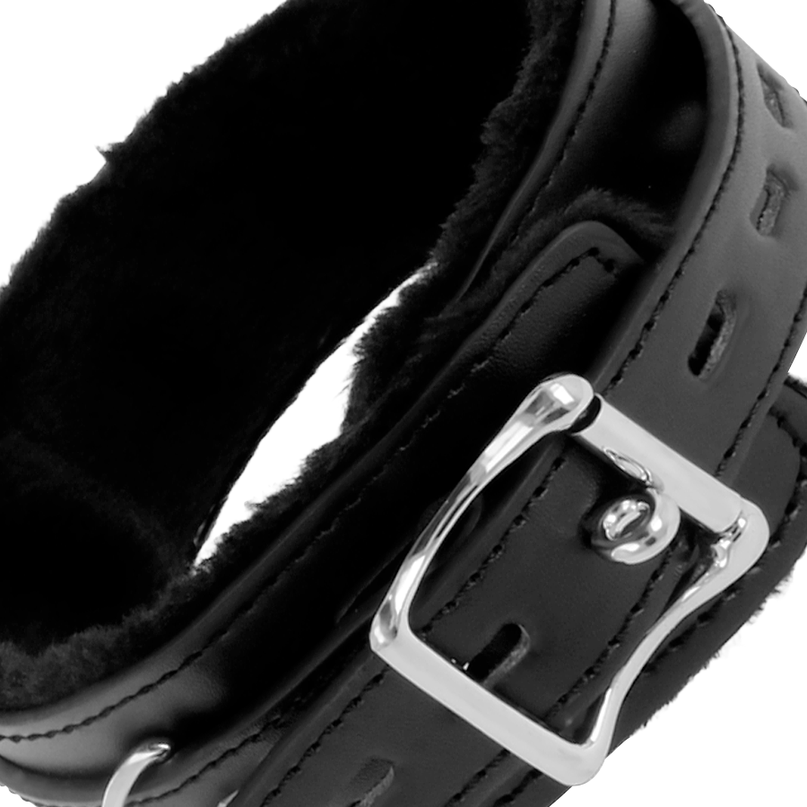 DARKNESS - COMFORTABLE POSTURE NECKLACE WITH LEATHER CHAIN - 53Xshop
