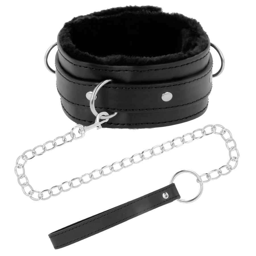 DARKNESS - COMFORTABLE POSTURE NECKLACE WITH LEATHER CHAIN - 53Xshop