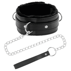 DARKNESS - COMFORTABLE POSTURE NECKLACE WITH LEATHER CHAIN - 53Xshop