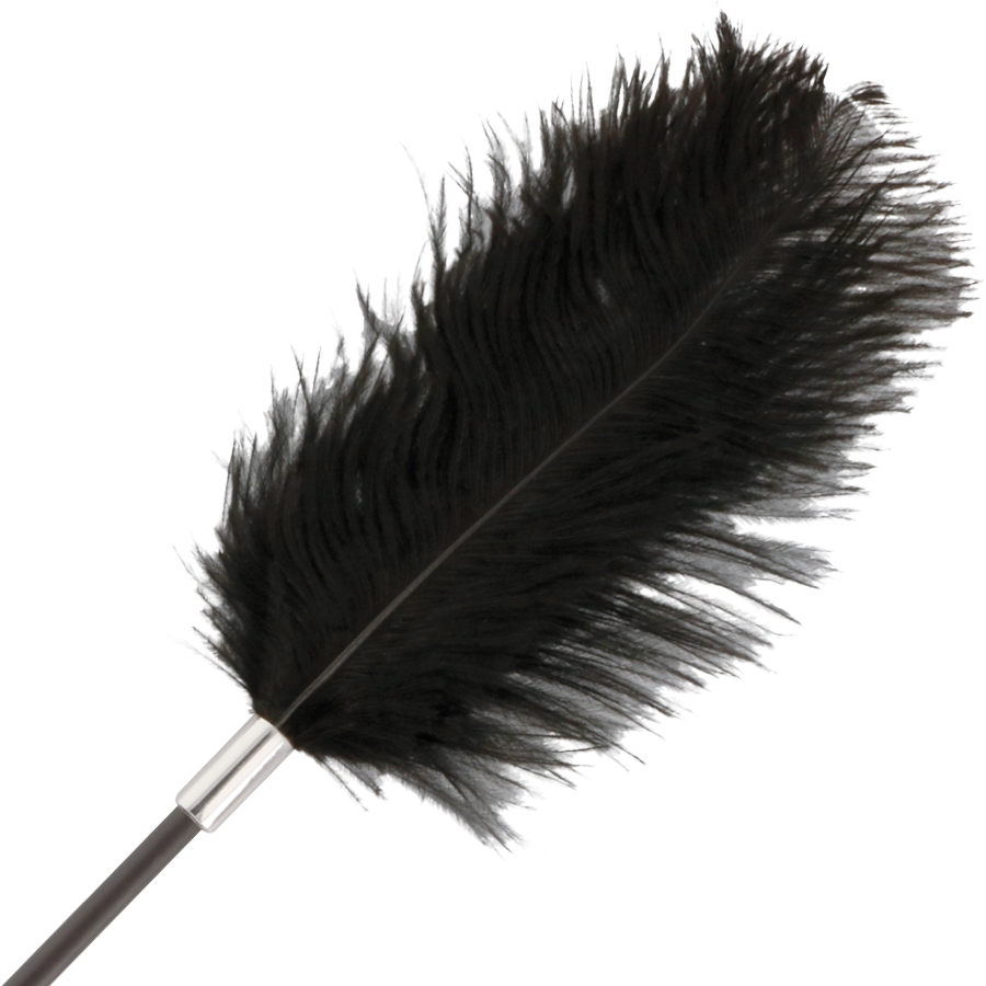 DARKNESS - BLACK LOVE FEATHER WHIP 56 CM - 53Xshop