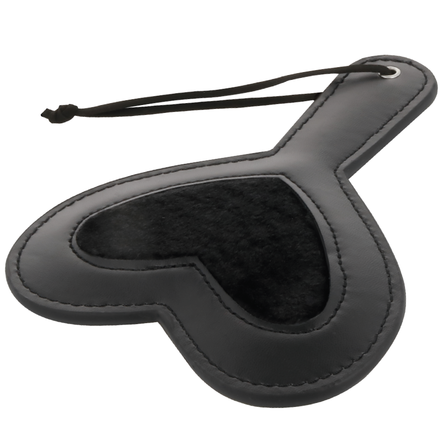 DARKNESS - BLACK FETISH LOVE VELOR PADDLE - 53Xshop