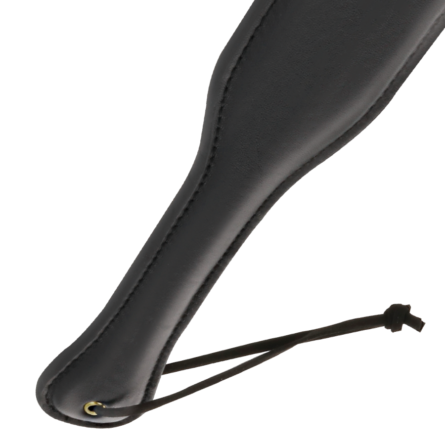 DARKNESS - ORIGINAL FETISH LEATHER BLACK SHOVEL - 53Xshop