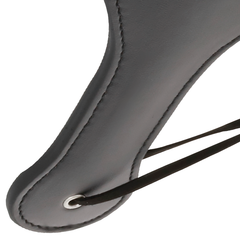 DARKNESS - ROUNDED BLACK FETISH PADDLE - 53Xshop
