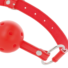 DARKNESS - RED BREATHABLE GAG - 53Xshop