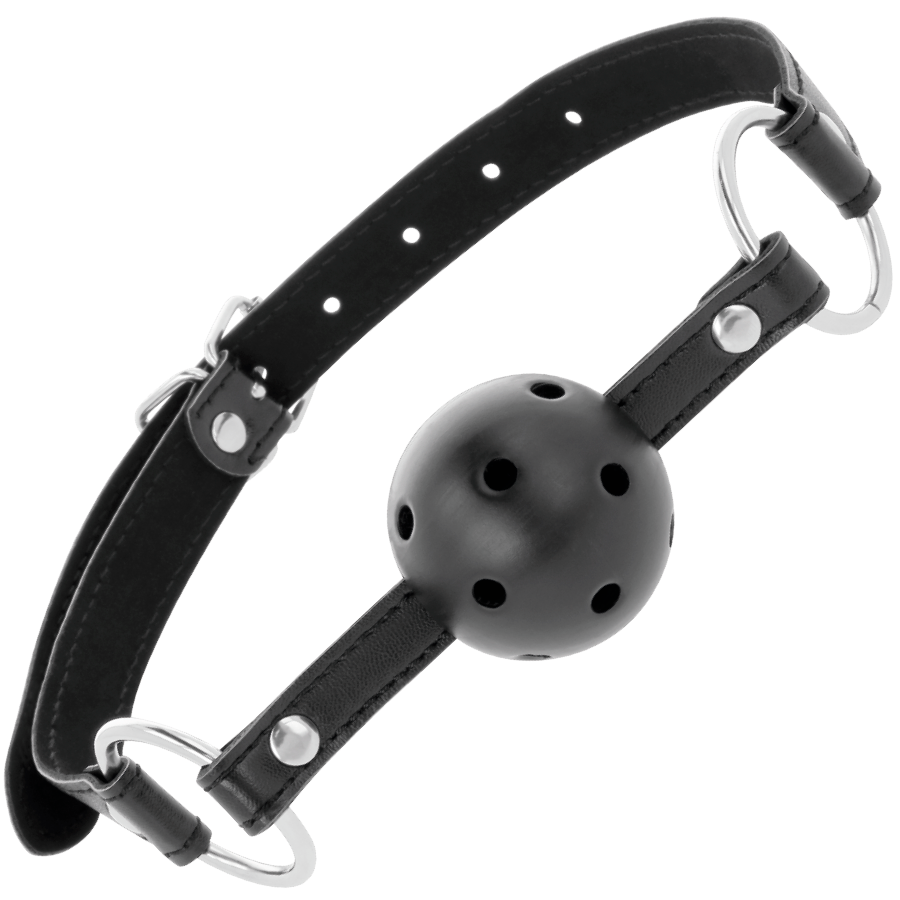 DARKNESS - BLACK BREATHABLE GAG - 53Xshop