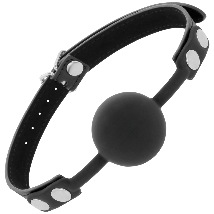 DARKNESS - BLACK SILICONE GAG - 53Xshop
