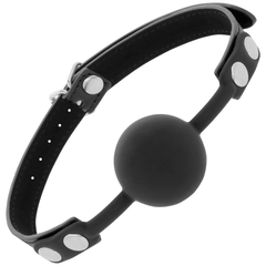 DARKNESS - BLACK SILICONE GAG - 53Xshop