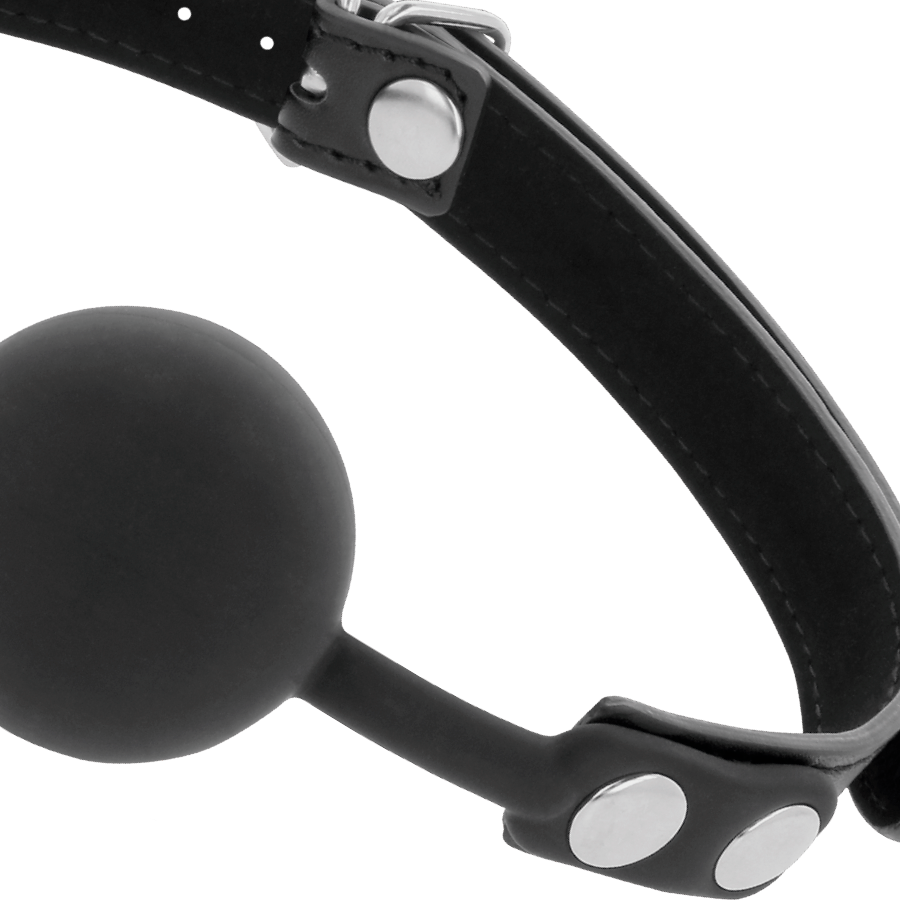 DARKNESS - BLACK SILICONE GAG - 53Xshop